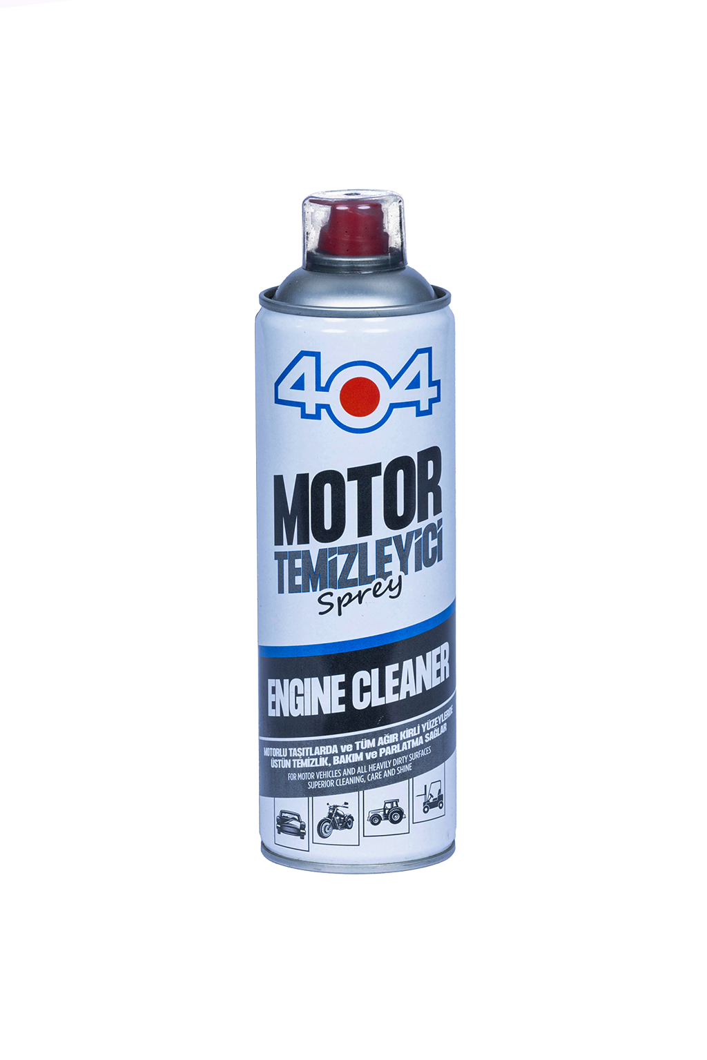404 Motor Temizleyici Sprey 500ml 30lu Koli