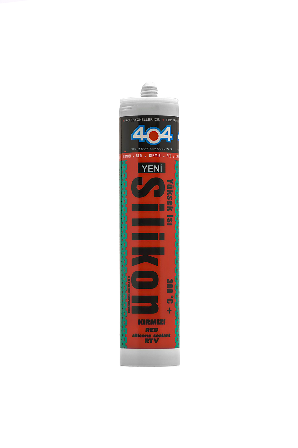 404 Isı Silikon Kırmızı 310ml 24lü Koli
