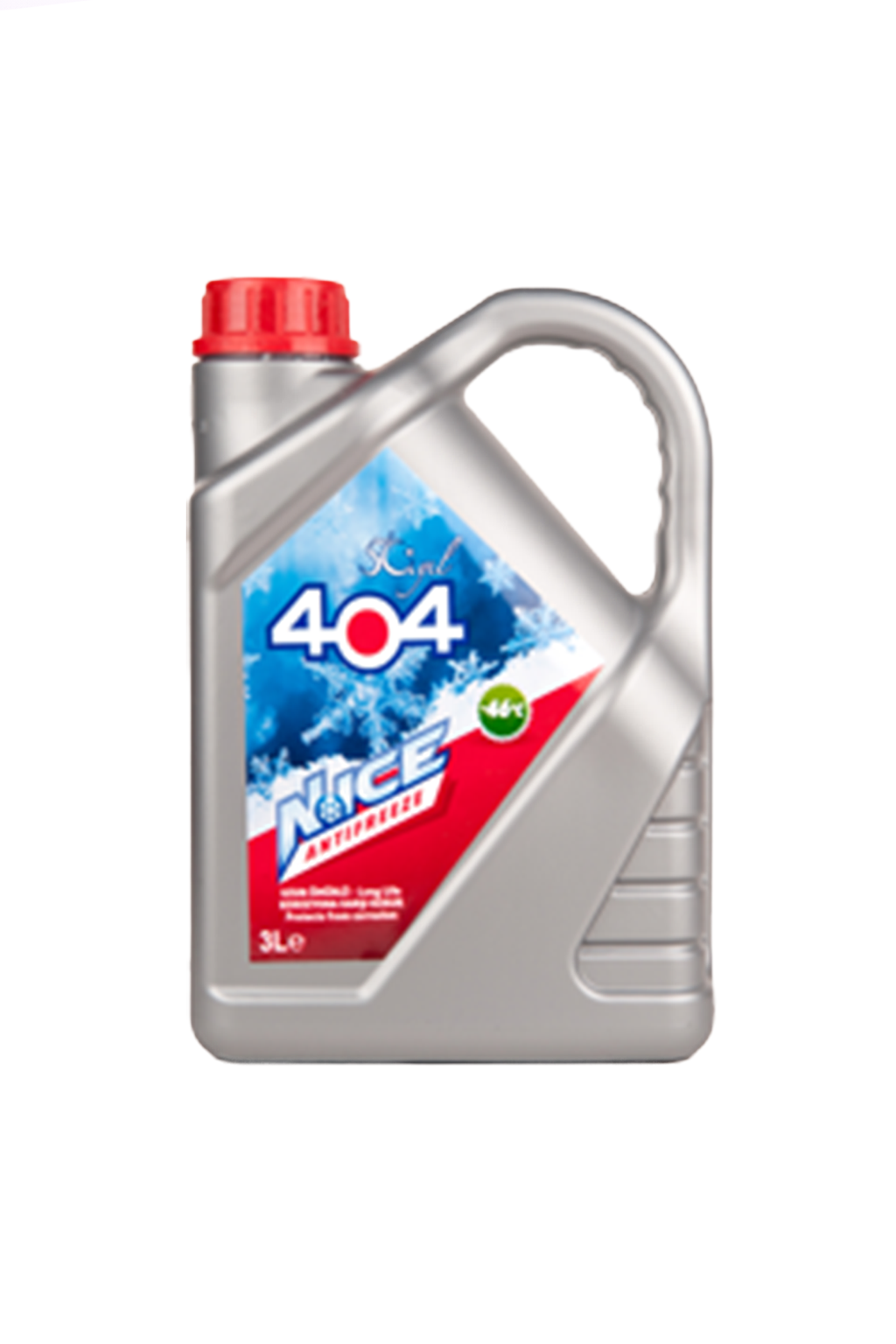 404 AntiFriz Kırmızı (-46°C) 3litre 6lı Koli